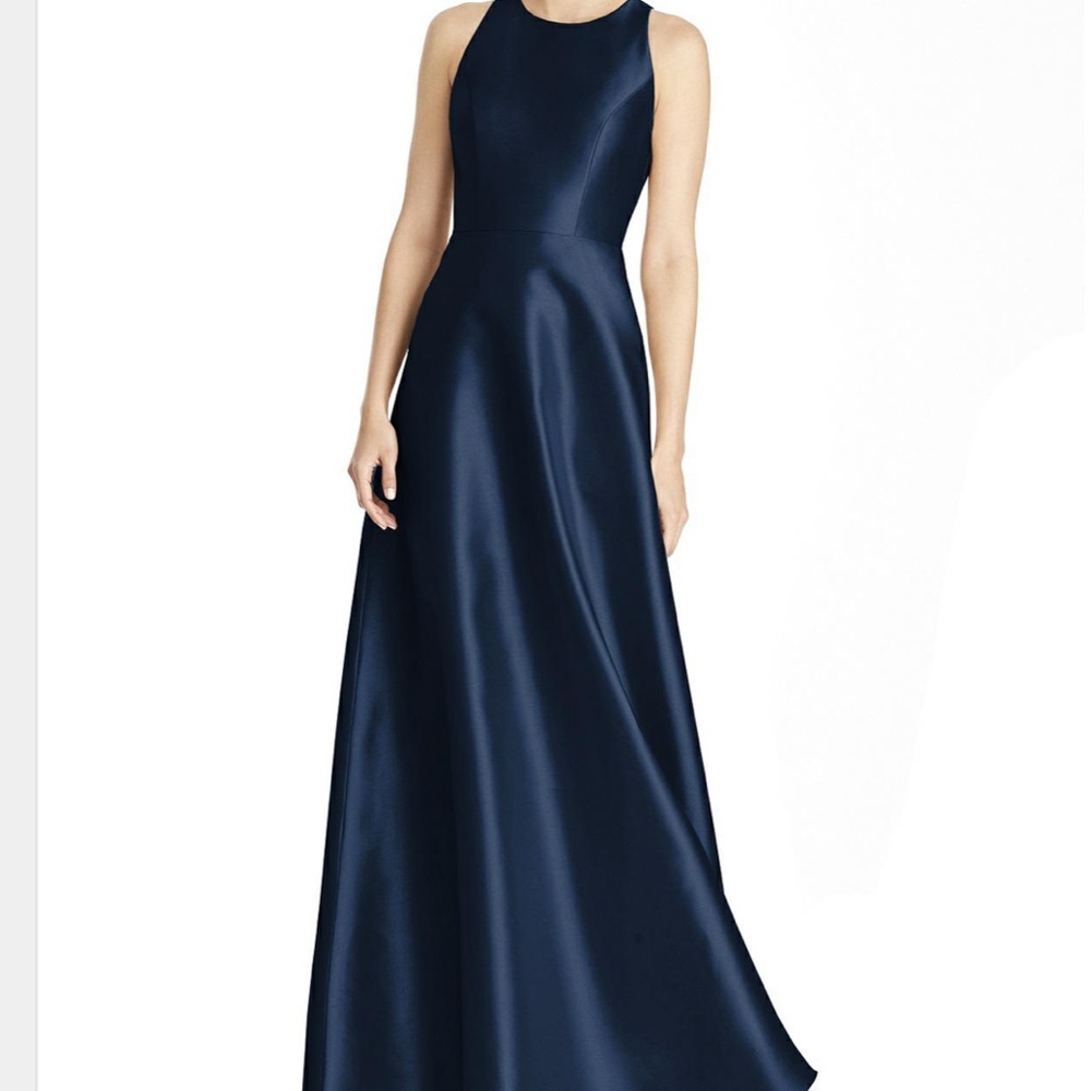 Alfred Sung Midnight Sateen Twill Style D746